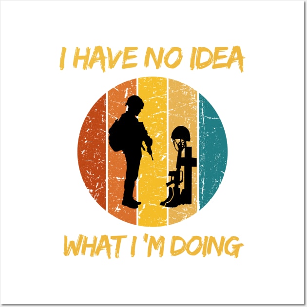 I have no idea what I’m doing Wall Art by Quartztree